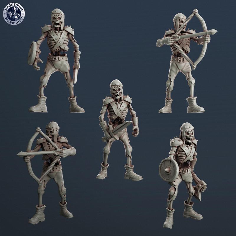 Skeleton warriors/ Guardians of the burial ground