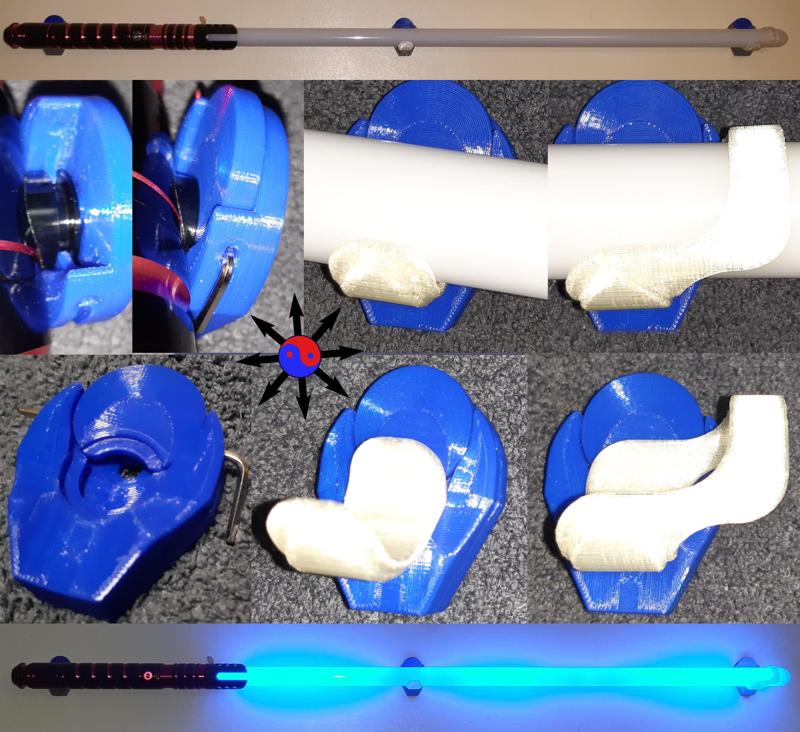 Lightsaber Wall Mount [Covertec]