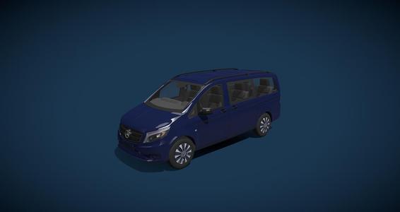 Mercedes Benz Vito Steel Blue