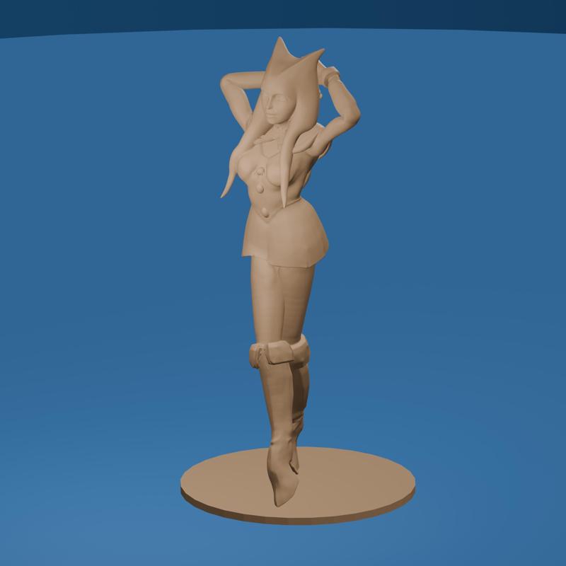 Festive Togruta Christmas Figure