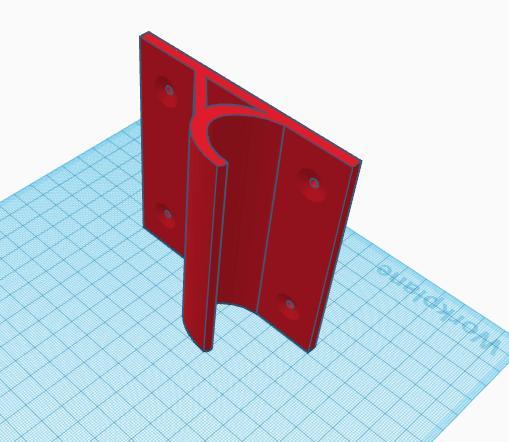 Milwaukee M12 inflator Wall Mount