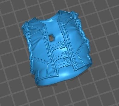 1/12 gi joe classified vest 12 "TORCH"