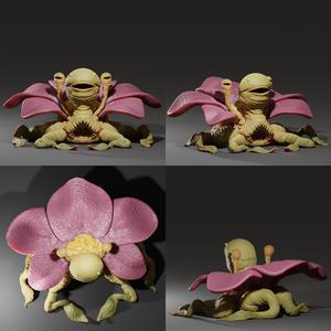 creature/monster plant -oc 3d printable files