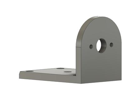 Motor bracket for Graupner 400 motor