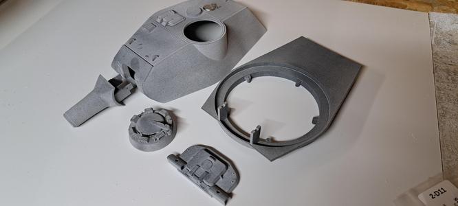 King Tiger Porsche tower 1:16