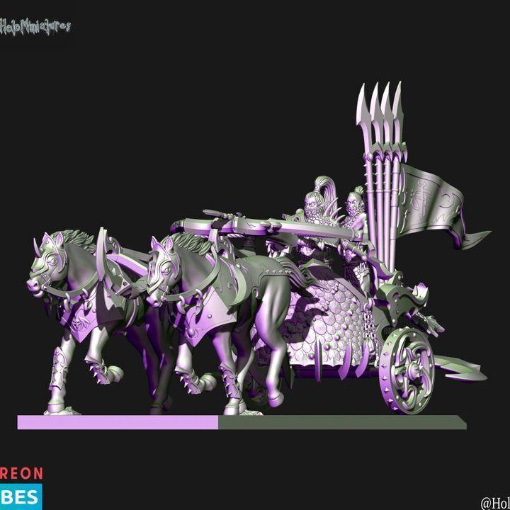 Dark elves Scourge runner chariot (elf)