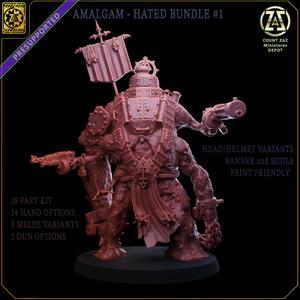 AMASS - AMALGAM - HATED 28 PART BUNDLE - Black Grail Trench Crusade compatible
