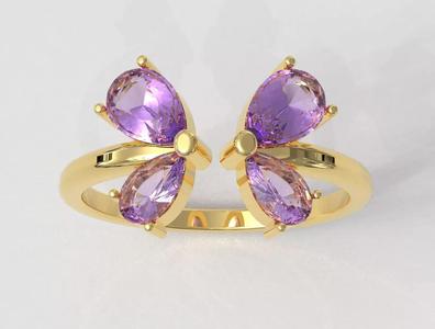 Butterfly Open Ring