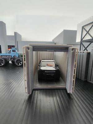 stackable 20 ft Container with open top and working door