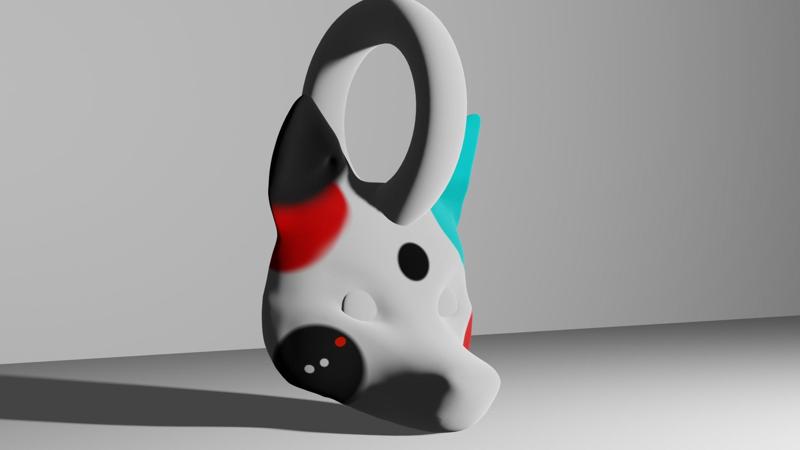 japanese spiritual fox neckalce