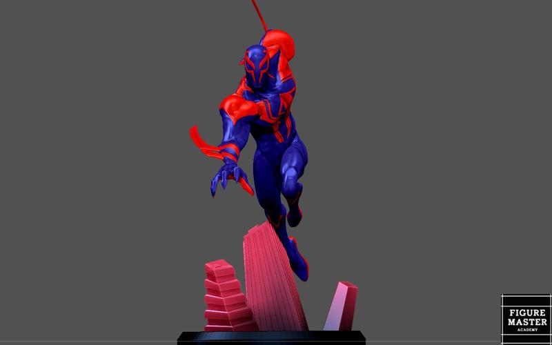 SPIDERMAN 2099 POS ACROSS THE SPIDERVERSE MIGUEL OHARA 3d print