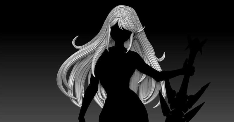 Hair girl 258