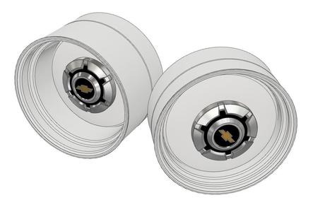 C10 Restomod 22" Staggered