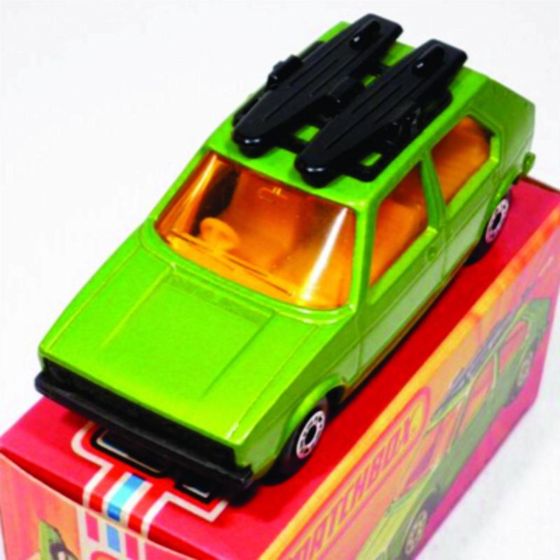 Roof and Surfboard for VW Golf Lesney England Matchbox