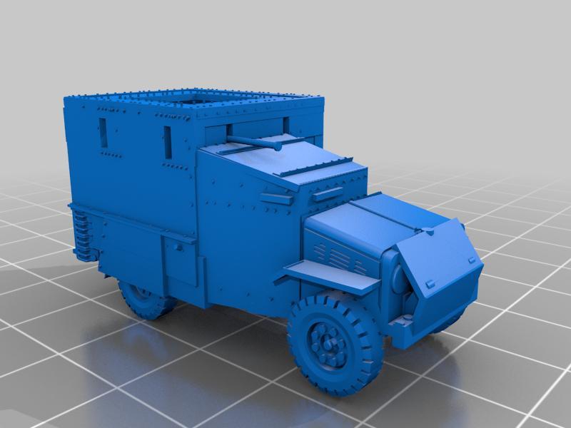 BEDFORD OXA 30 CWT ARMOURED TRUCK