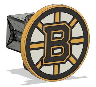 Boston Bruins Hitch Cover