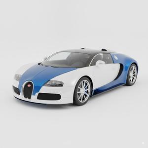 Iconic Hypercar 3D Print Model - Detailed Luxury Sports Car Replica STL File