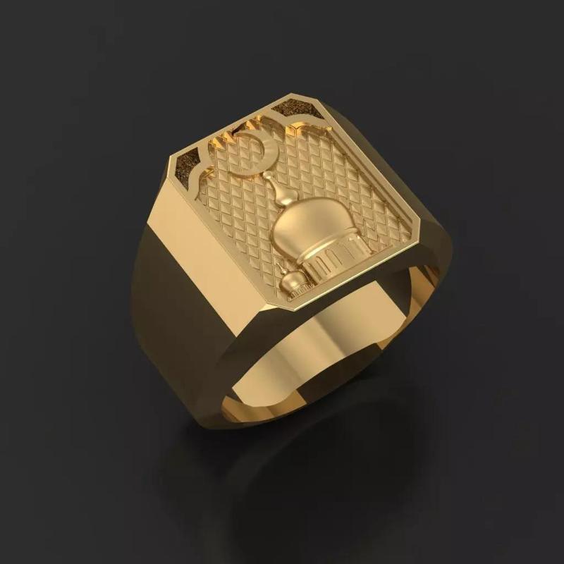 Mosque muslim ring