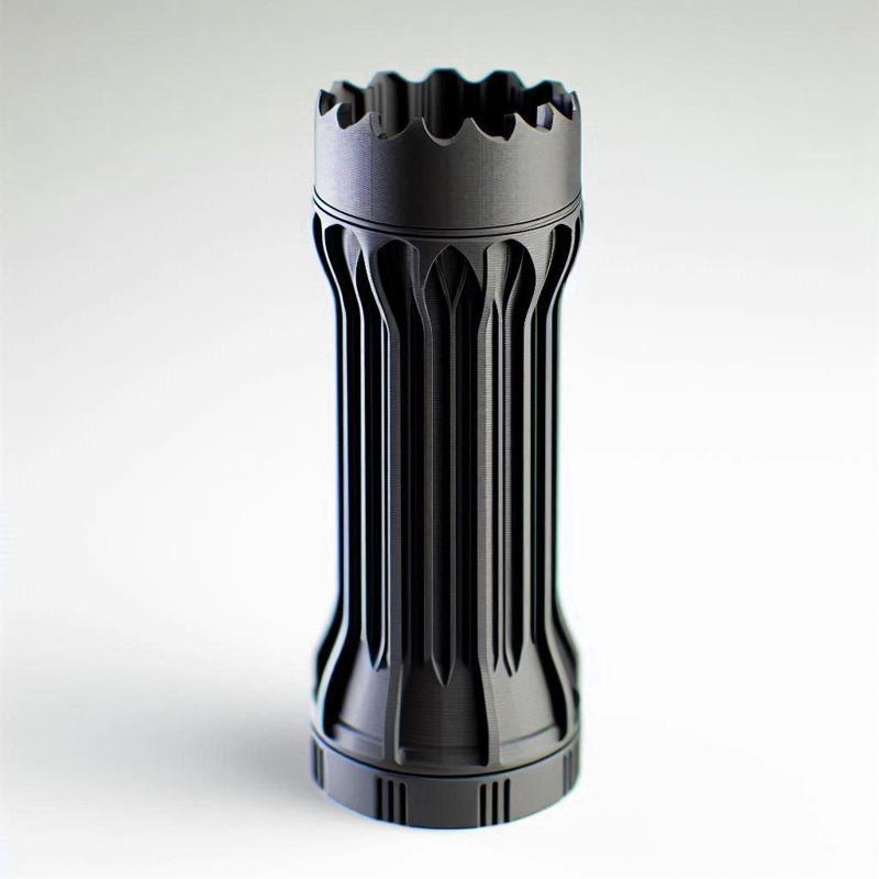 Modern Robotic Style Holder 3D Print – Futuristic Desk Organizer