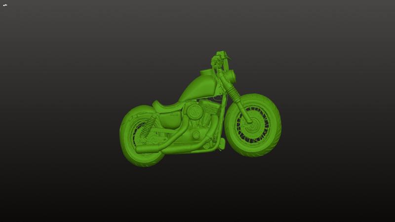 Halloween Harley Davidson