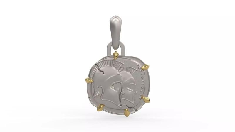 Gemini Zodiac Pendant