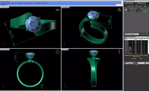 One Stone Diamond Ring