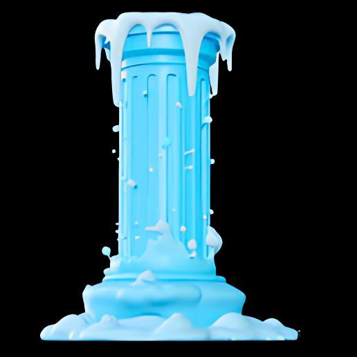 Frozen Fantasy Pillar