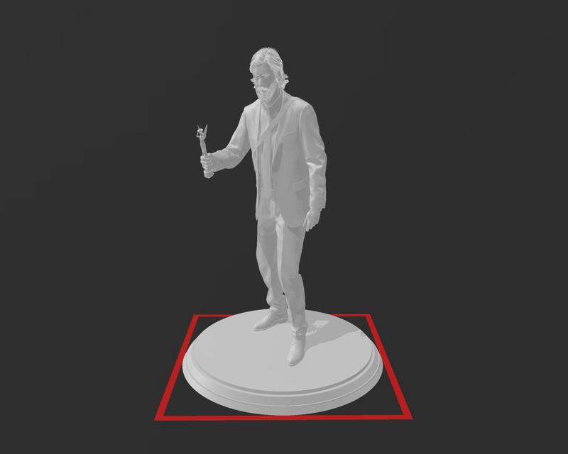 Alan Wake (Alan Wake 2 Angel lamp holding)