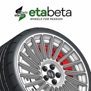 1/18 WHEEL ETA BETA VENTI R -  LIBERTY WALK / PORSCHE /SUBARU STI WRX / OPEL / BMW / MERCEDES / FORD/ NISSAN / GTR / MITSUBISHI EVO / AE86 / MUGEN / TYPE R / SPEEDLINE / PRODRIVE / FORD /