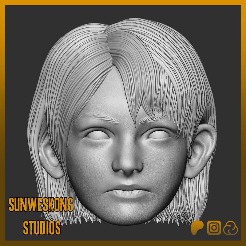 Ashley Graham RE4 (2005) Neutral Headsculpt