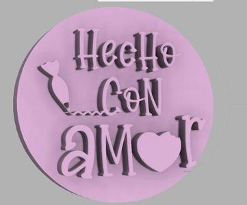 Cookie cutter made with love