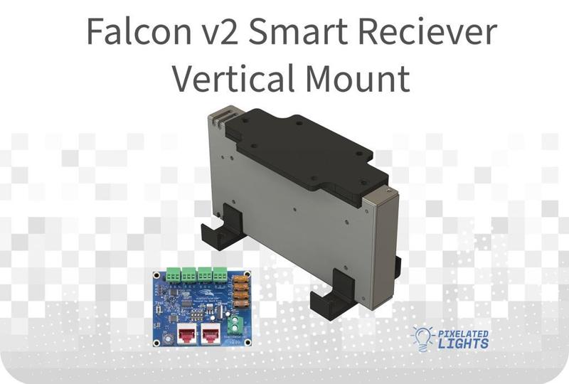 Falcon - v2 Smart Receiver - Vert PSU Mount for 30cal Ammo box