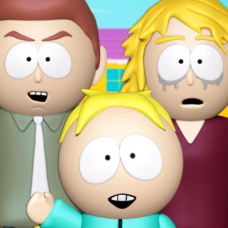 BUTTERS FAMILY - South Park 3D PRINT Figurines