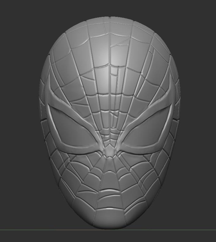 Superior Spiderman Head