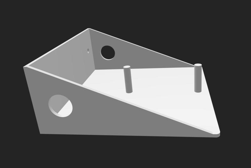 DD H2Ocean P1 Dosing Pump Bracket