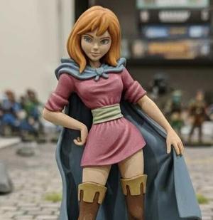 Shiela the Thief - Hero from Dungeons & Dragons (3D Printable Model)