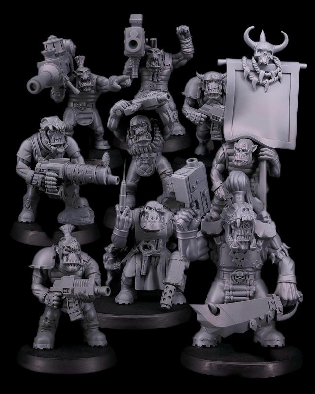 Space Orcs Dead Skull Gang