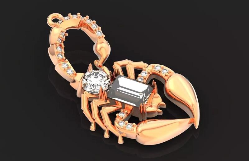 scorpion pendan horoscope 644