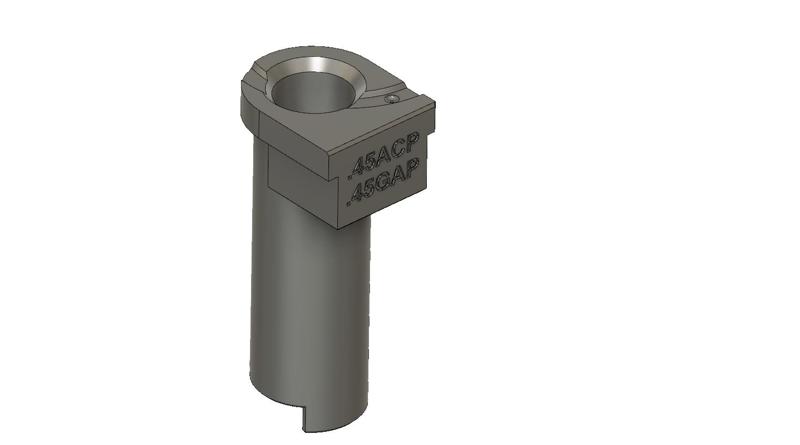 LEE SIXPACK PRO UNIVERSAL CASE FEEDER DROP TUBE .45ACP / .45GAP