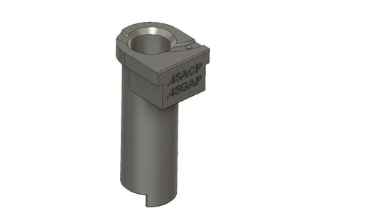 LEE SIXPACK PRO UNIVERSAL CASE FEEDER DROP TUBE .45ACP / .45GAP