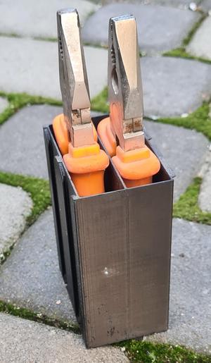 lodging, organizer for tools, prefabricated designer