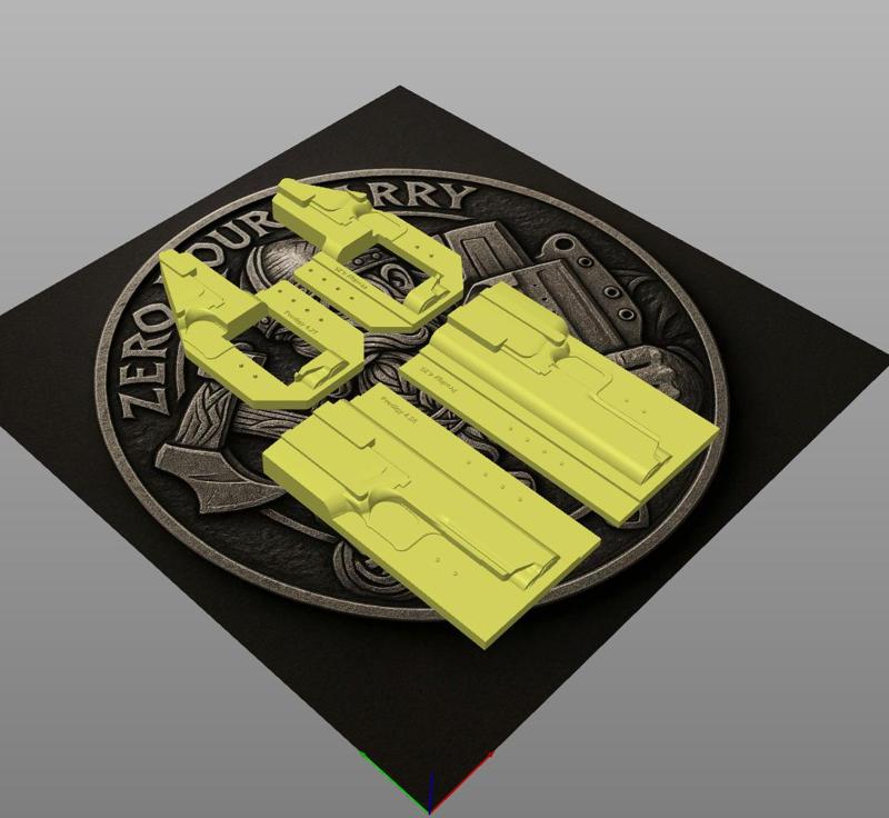 Springfield Prodigy Sidecar Holster Mold with TrimJigg (Mag Mold Sold Separately)