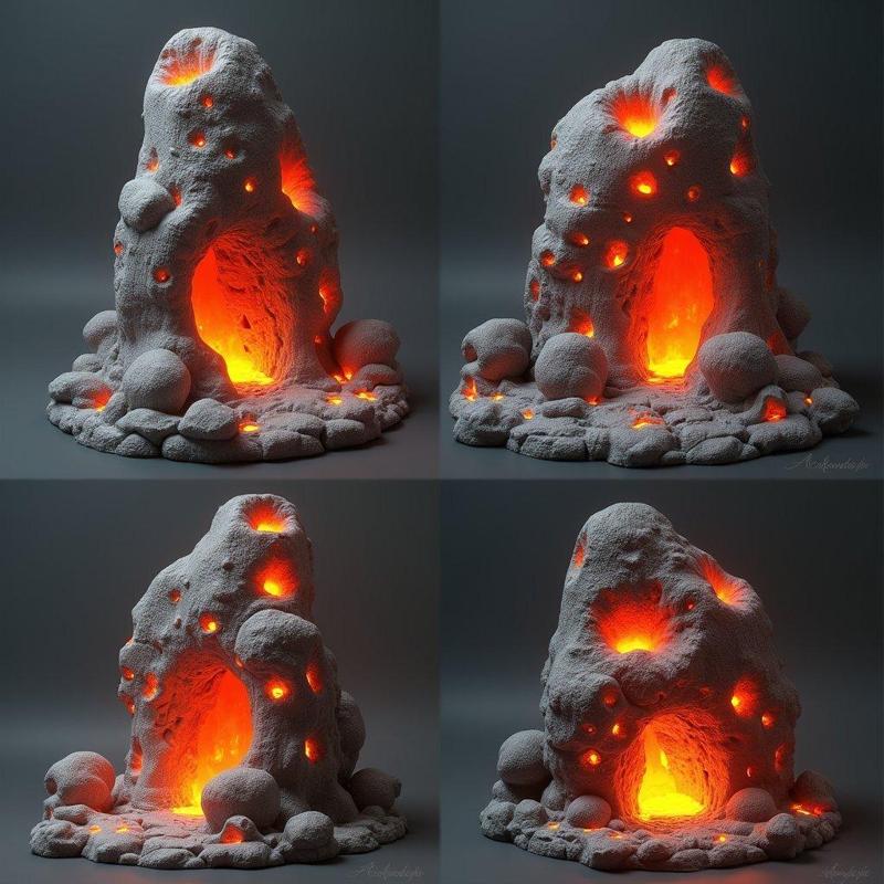 Glowing Cave STL