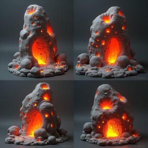 Glowing Cave STL