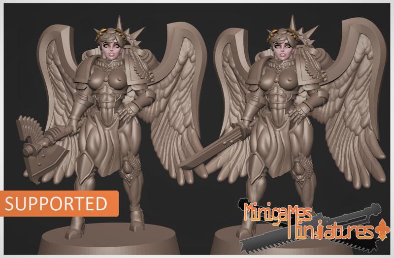 UPDATED: Sanguinary guard anime figurine
