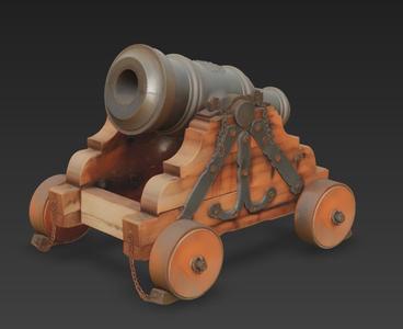 Figure Miniatures Modelismo Militar Bombarda cannon XV Century