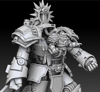 Silver Wardens Demon Slayer extra bits (baby carrier style mod)