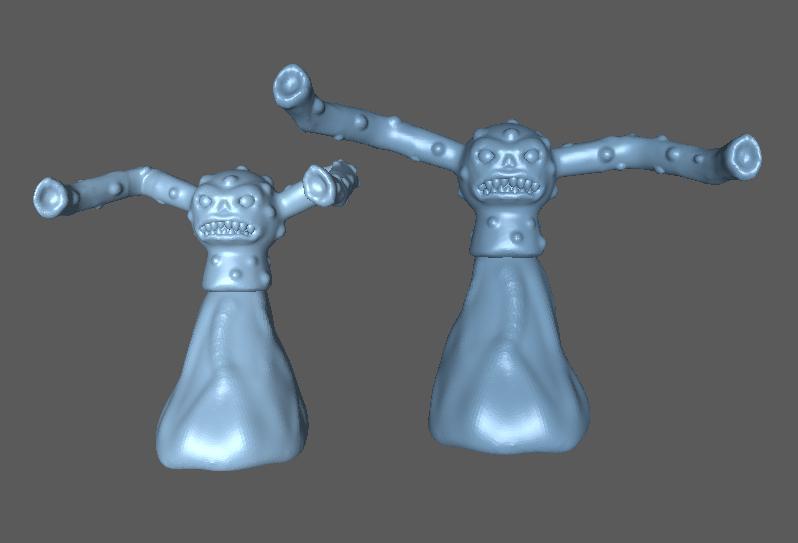 Flame Thrower Demon 28mm