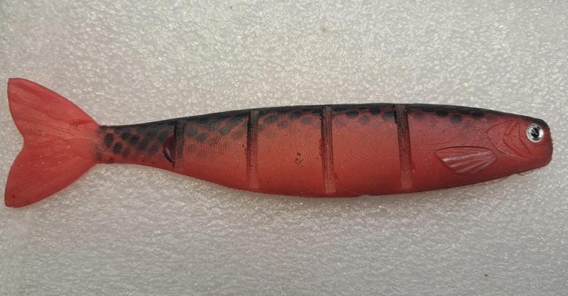 AM bait braking fish 14cm model / form for predator fishing