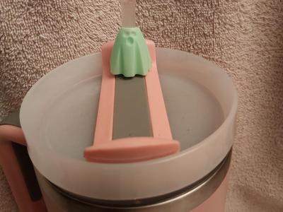 Ghost Straw Topper